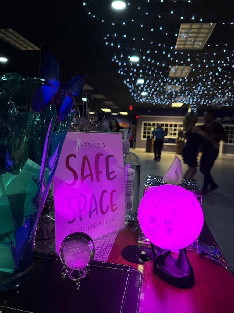 Safe space for dancing