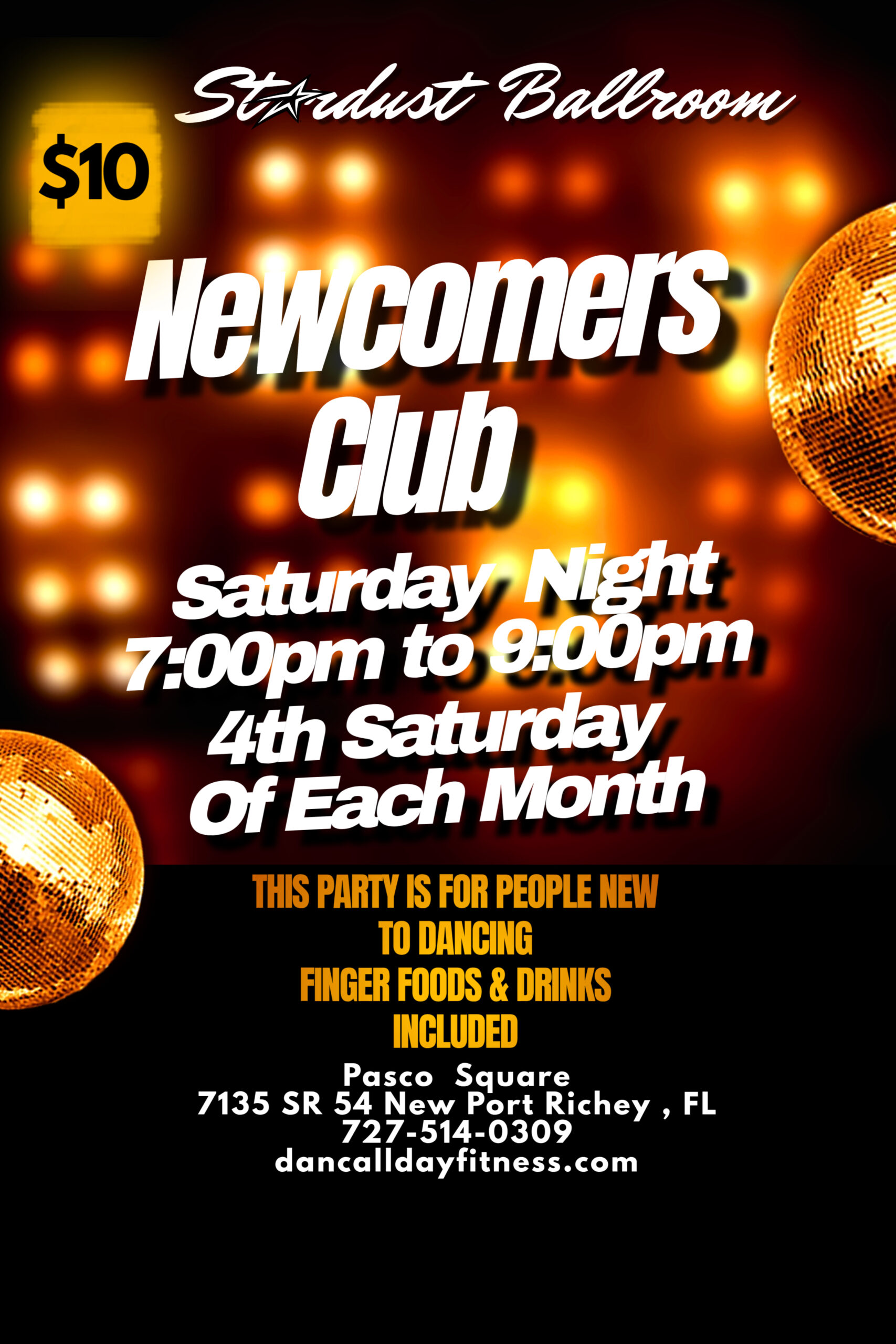 Newcomers club at Stardust Ballroom