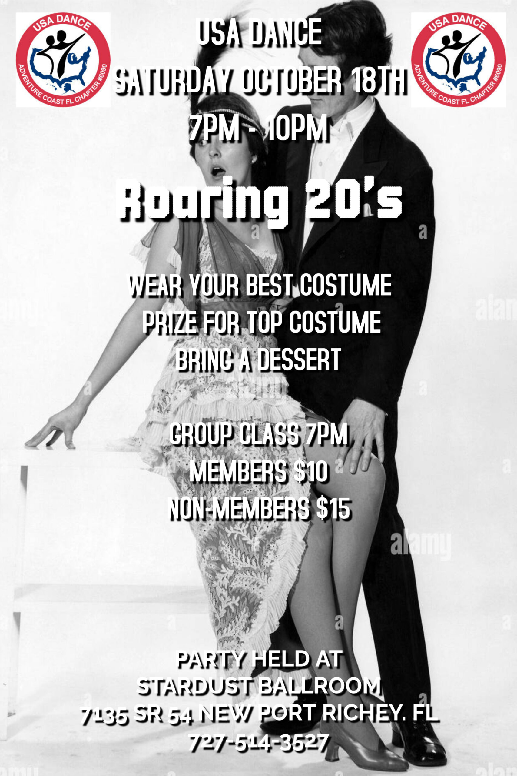 USA Dance Rouring 20's at Stardust Ballroom