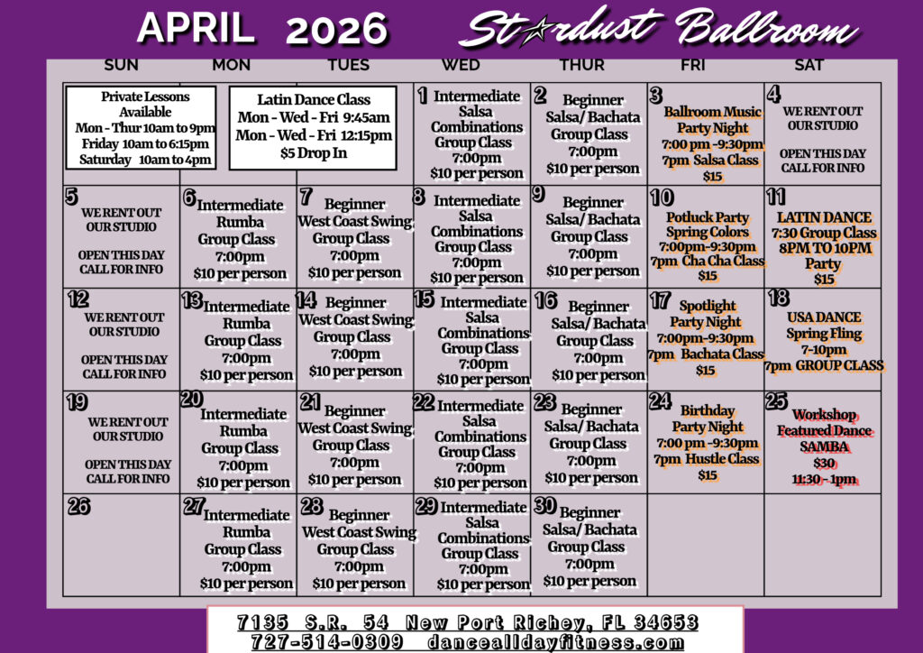 April Calendar