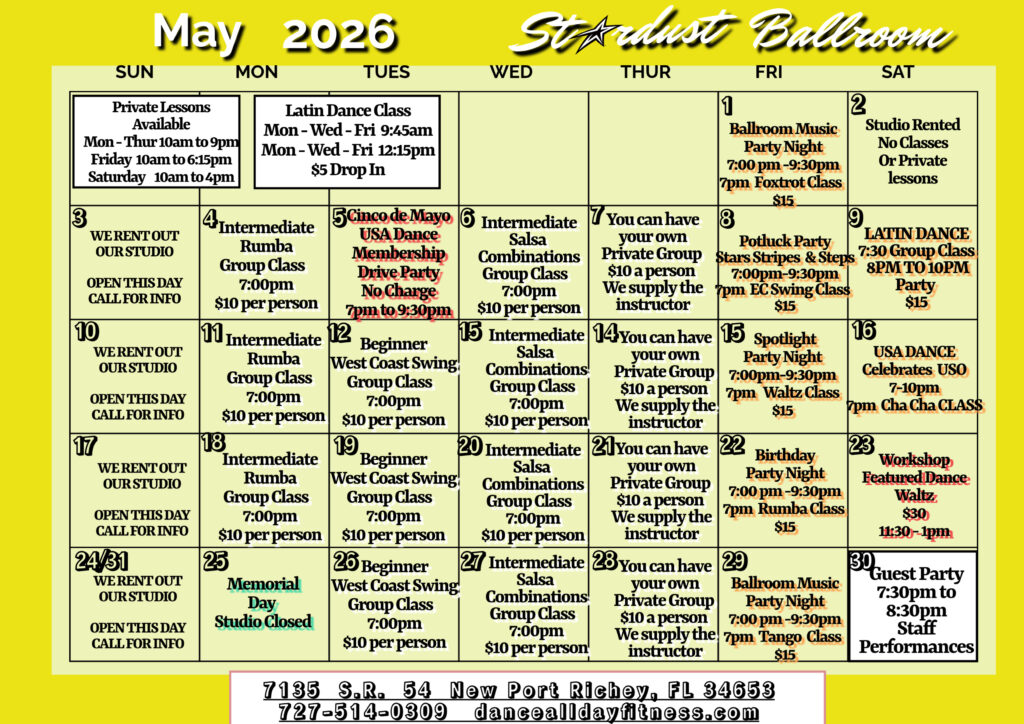 May 2026 Calendar
