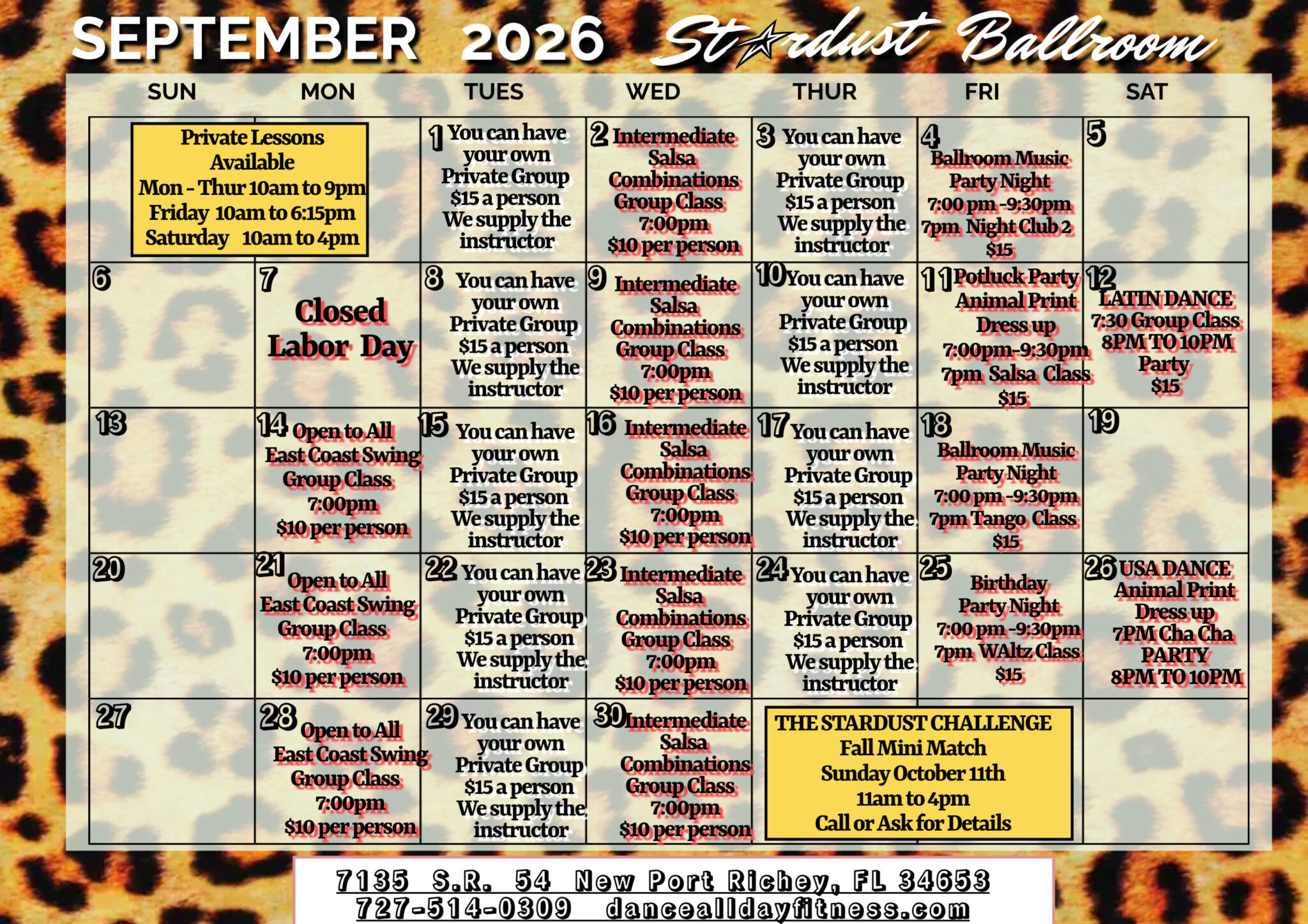 September 2026 Calendar